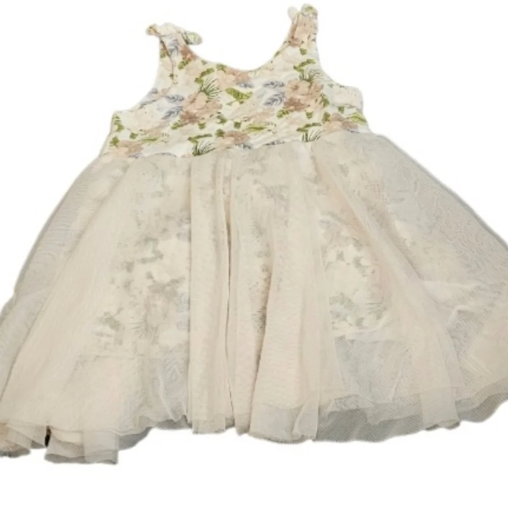 RENE Rofe Floral Tulle Dress 18m